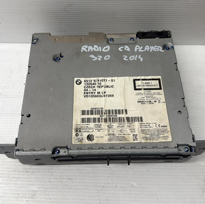 RADIO CD PLAYER BMW 320 2015 ORIGINALE CODICE:65129341077-01