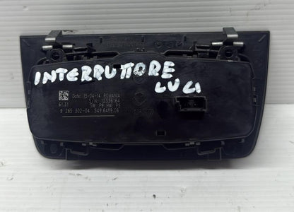 INTERRUTTORE ACCENSIONE LUCI BMW SERIE 3 F30/F31 2015  CODICE:9265302-04