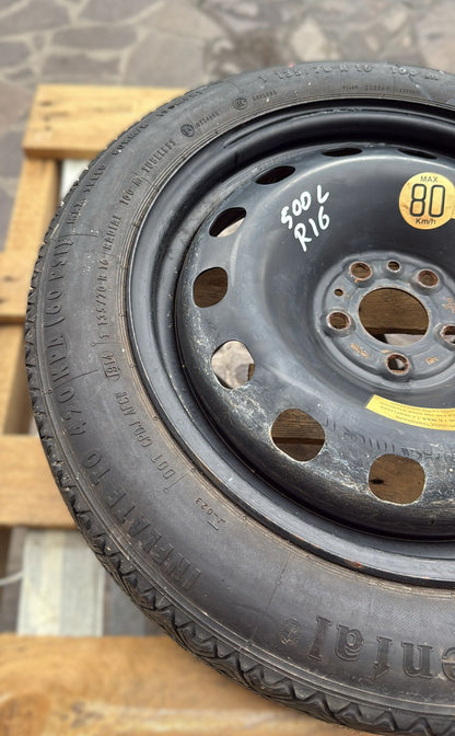 RUOTINO DI SCORTA FIAT 500L MISURA T135/70R16
