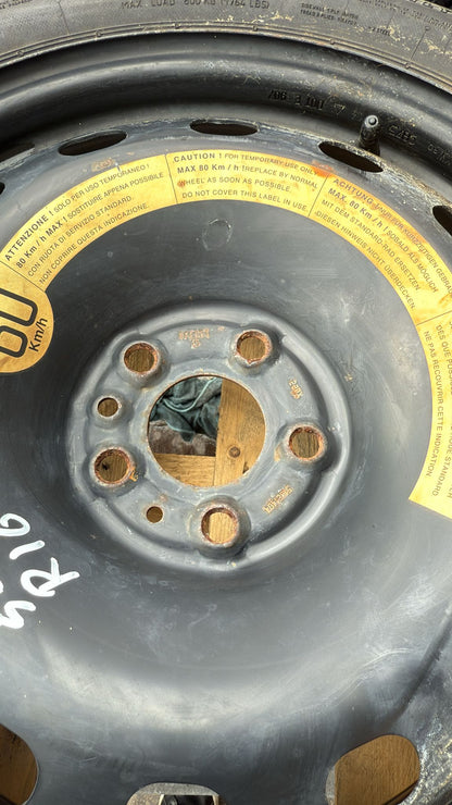 RUOTINO DI SCORTA FIAT 500L MISURA T135/70R16