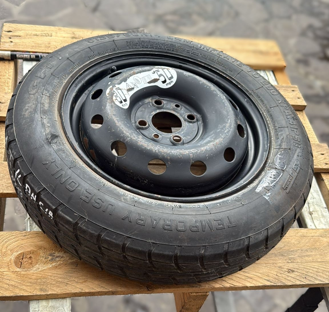 RUOTINO DI SCORTA 135\80R14 PER FIAT\LANCIA Y 4X100 57 MM