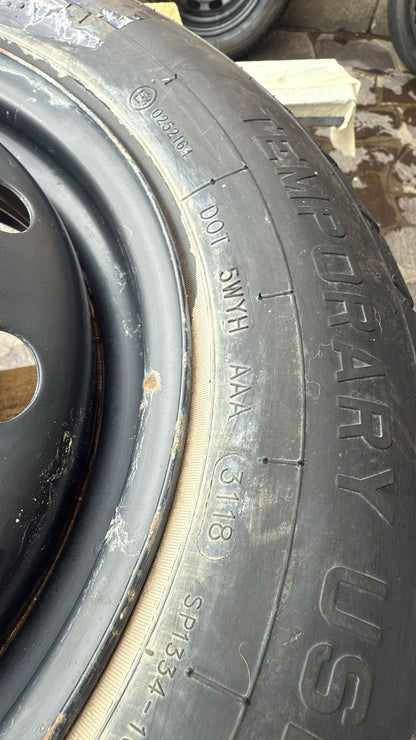 RUOTINO DI SCORTA 135\80R14 PER FIAT\LANCIA Y 4X100 57 MM