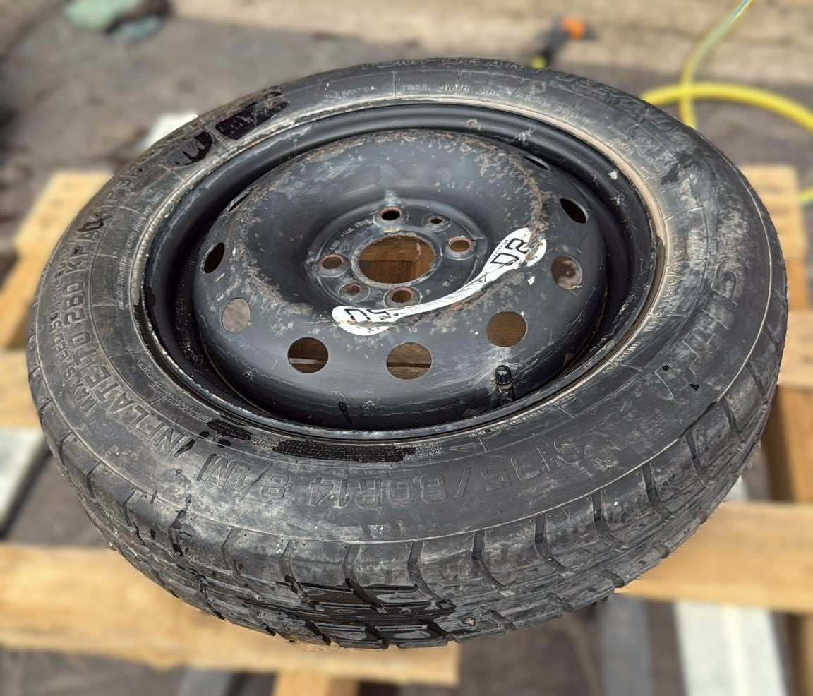 RUOTINO DI SCORTA 135\80R14 PER FIAT\LANCIA Y 4X100 57 MM