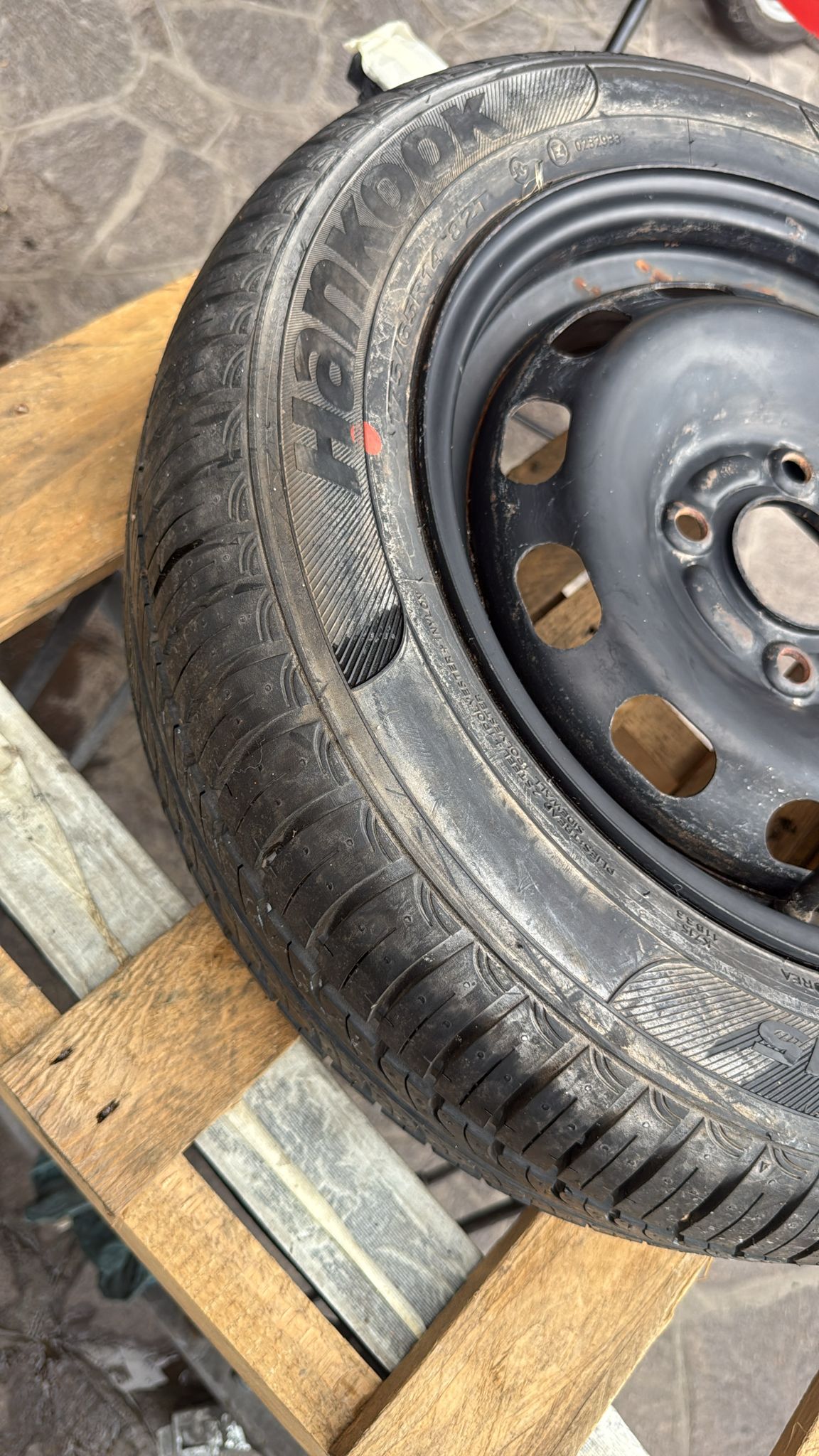 RUOTINO DI SCORTA FORD FIESTA 2008-2016 MISURA:175/65R14