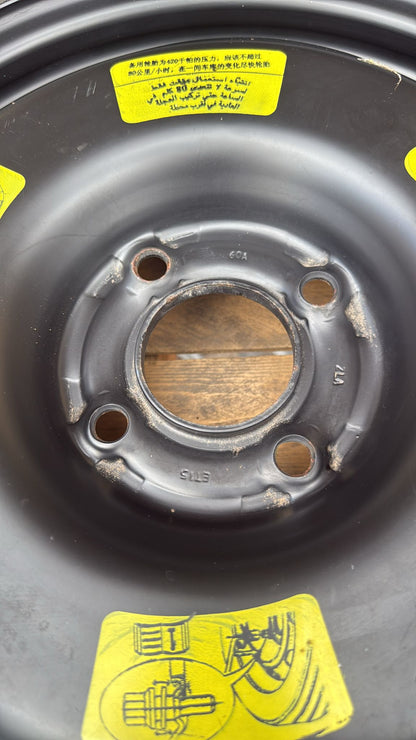 RUOTINO DI SCORTA CITROEN C3 2015 MISURA: T125/80R15