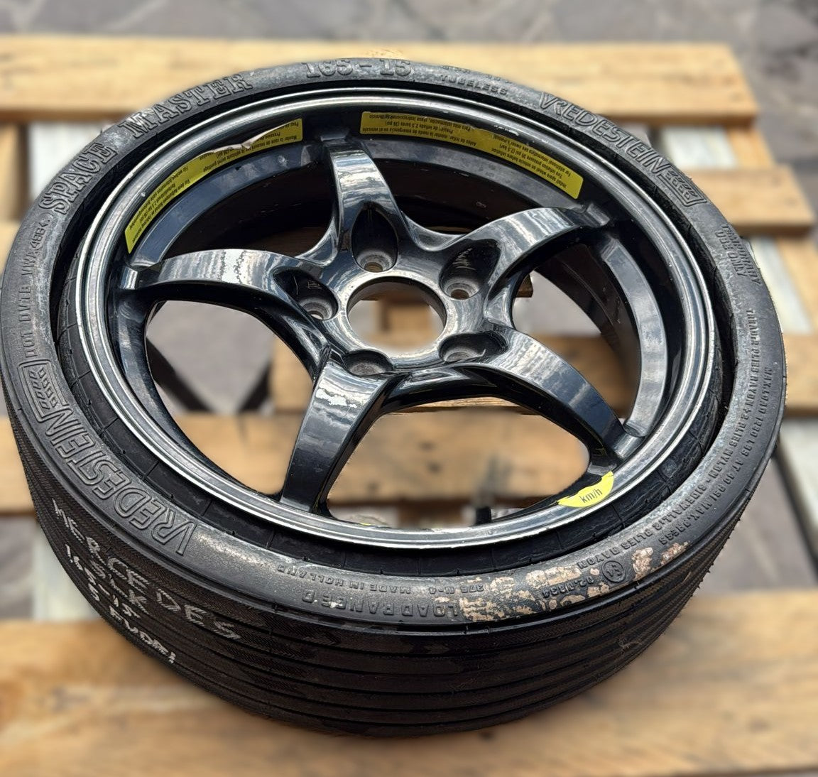 RUOTINO DI SCORTA MERCEDES SLK 2010> MISURA:165-15