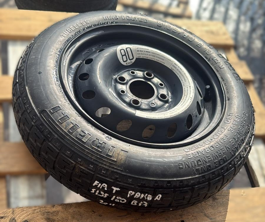 RUOTINO DI SCORTA FIAT PANDA 2011 MISURA:S135\80B13