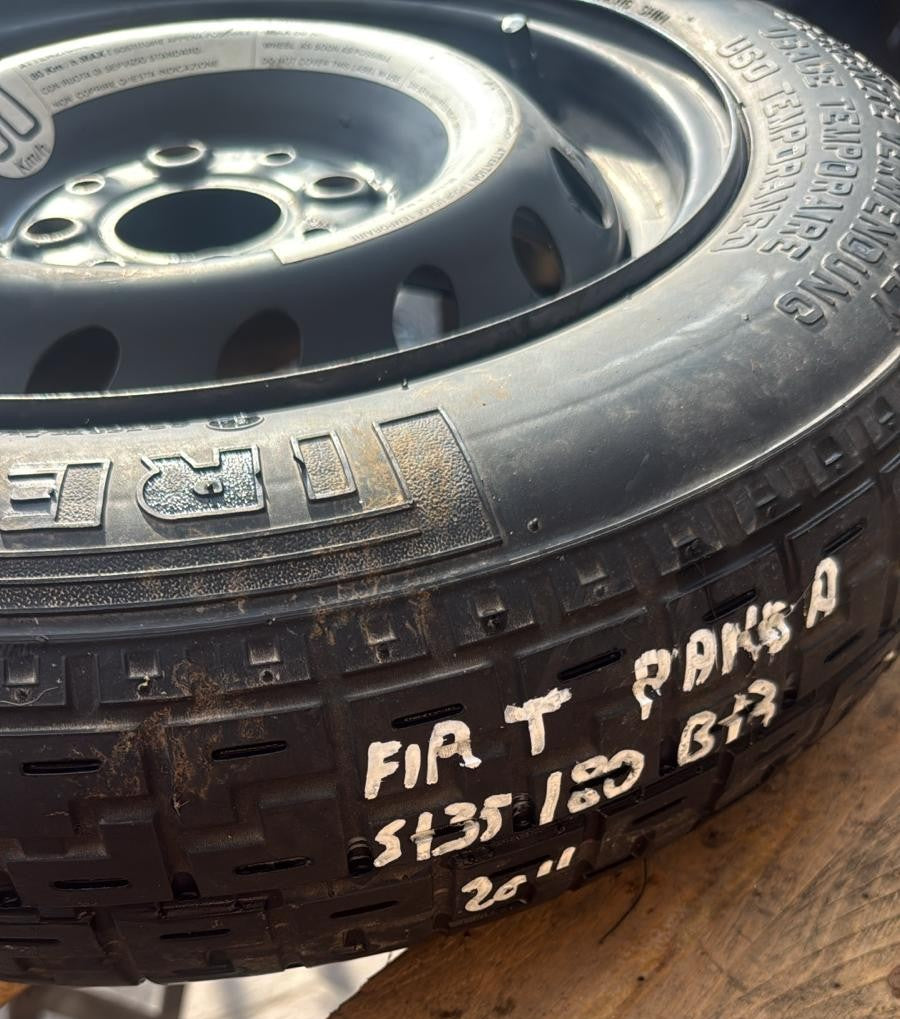 RUOTINO DI SCORTA FIAT PANDA 2011 MISURA:S135\80B13