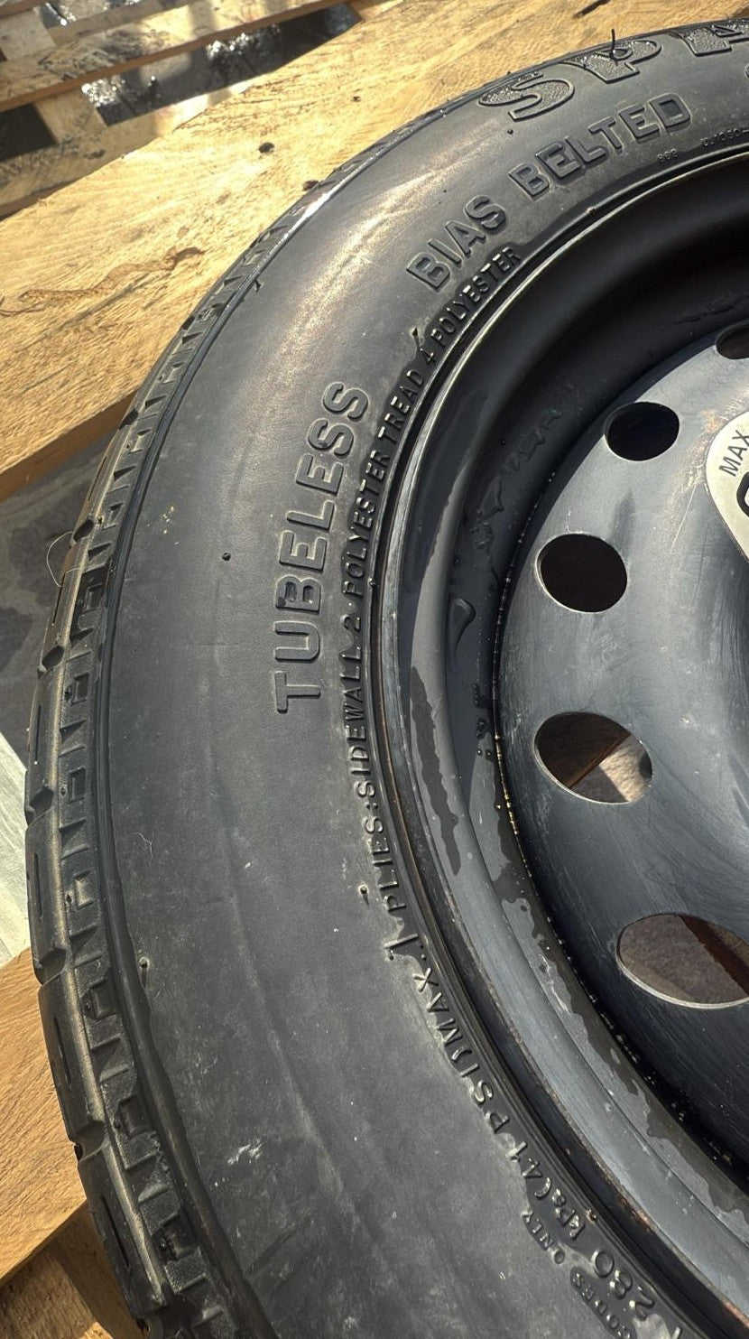 RUOTINO DI SCORTA FIAT PANDA 2011 MISURA:S135\80B13