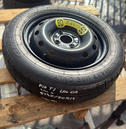 RUOTINO DI SCORTA FIAT PANDA \LANCIA YPSILON 2013> MISURA:S135/80R14