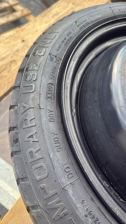 RUOTINO DI SCORTA RENAULT CAPTUR\DACIA SANDERO 2015> MISURA:T125\70R16