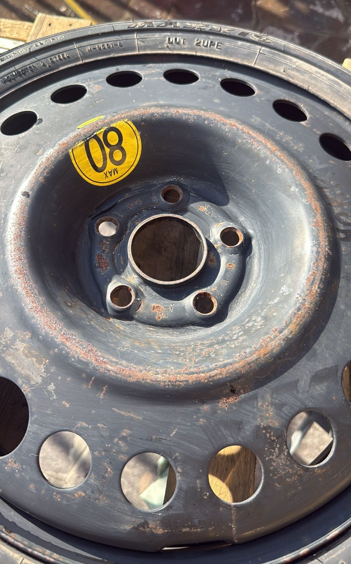 RUOTINO DI SCORTA OPEL MOKKA 2016 MISURA:T125\70R16