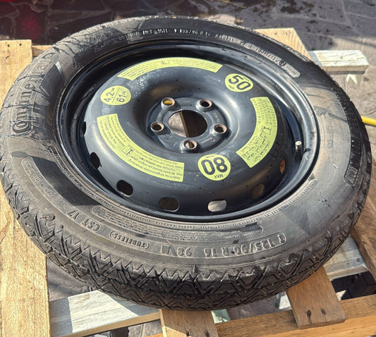 RUOTINO DI SCORTA MERCEDES CLASSE A\CLASSE C 2011 MISURA:T125\90R16