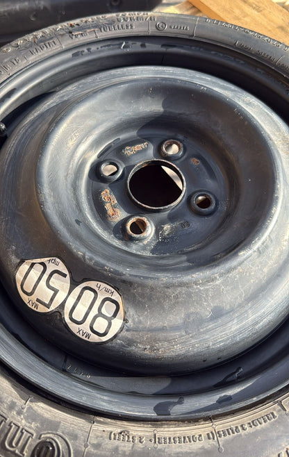 RUOTINO DI SCORTA TOYOTA AYGO\CITROEN C1\PEUGEOT 108 MISURA:T125\70R15