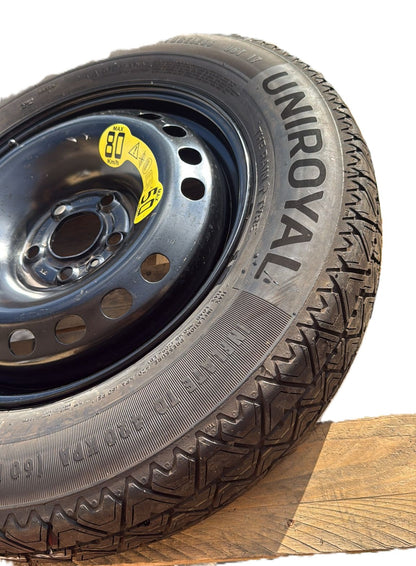 RUOTINO DI SCORTA FIAT 500X\JEEP RENEGADE 2023 MISURA:T145/90R16 5 FORI