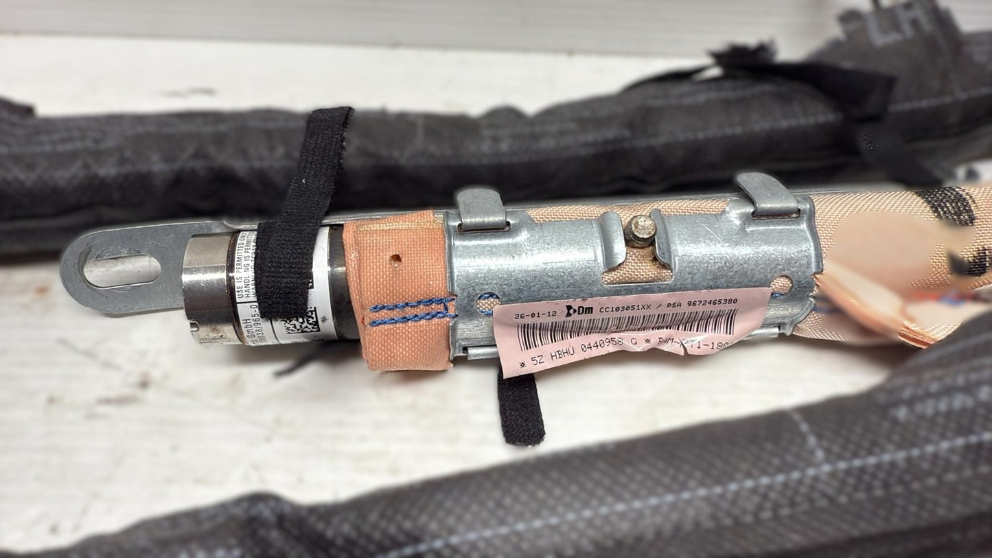 AIRBAG LATERALE SINISTRO CITROEN C3 2009-2016 CODICE:9672465380