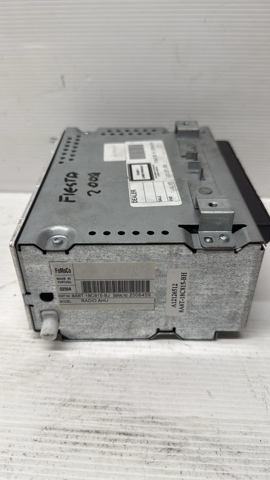 AUTORADIO LETTORE CD ORIGINALE FORD FIESTA VI 2009 CODICE:8A6T-18C815-BJ