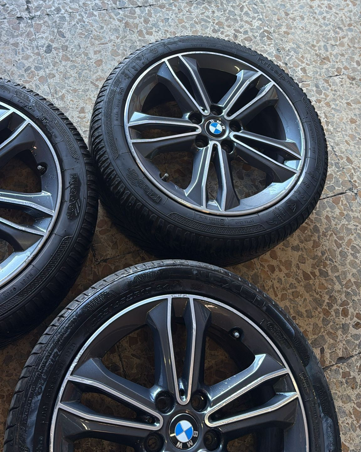 3 CERCHI IN LEGA M+S BMW SERIE 1 (F40) 225\45R17 GOMME:70% 2019-2024