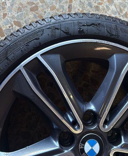 3 CERCHI IN LEGA M+S BMW SERIE 1 (F40) 225\45R17 GOMME:70% 2019-2024