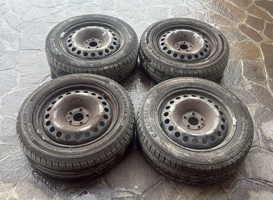 CERCHI IN FERRO FIAT DOBLO (2009-2022) MISURA: 195/60R16