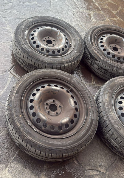 CERCHI IN FERRO FIAT DOBLO (2009-2022) MISURA: 195/60R16