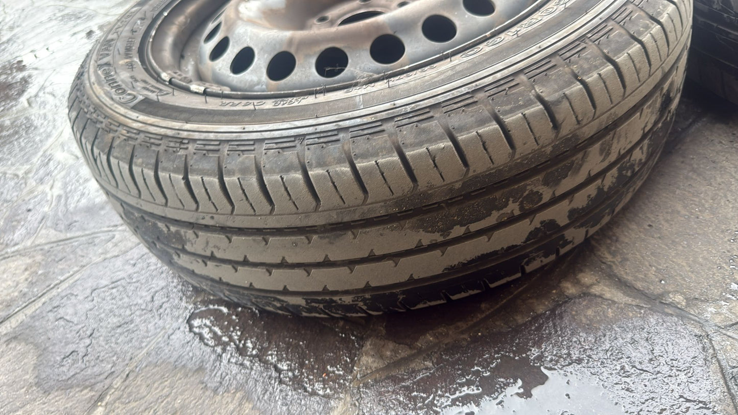 CERCHI IN FERRO FIAT DOBLO (2009-2022) MISURA: 195/60R16