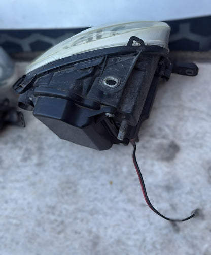 COPPIA FANALI FARI ANTERIORI XENON FIAT 500 ABARTH 2010 ORIGINALI USATI