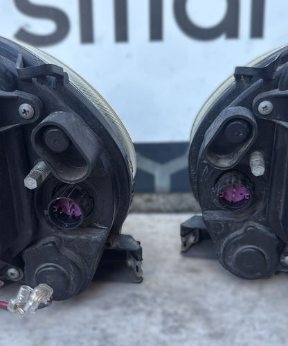 COPPIA FANALI FARI ANTERIORI XENON FIAT 500 ABARTH 2010 ORIGINALI USATI