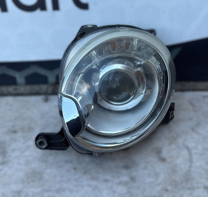 FARO FANALE ANTERIORE SINISTRO XENON FIAT 500 ABARTH 2010 ORIGINALE USATO