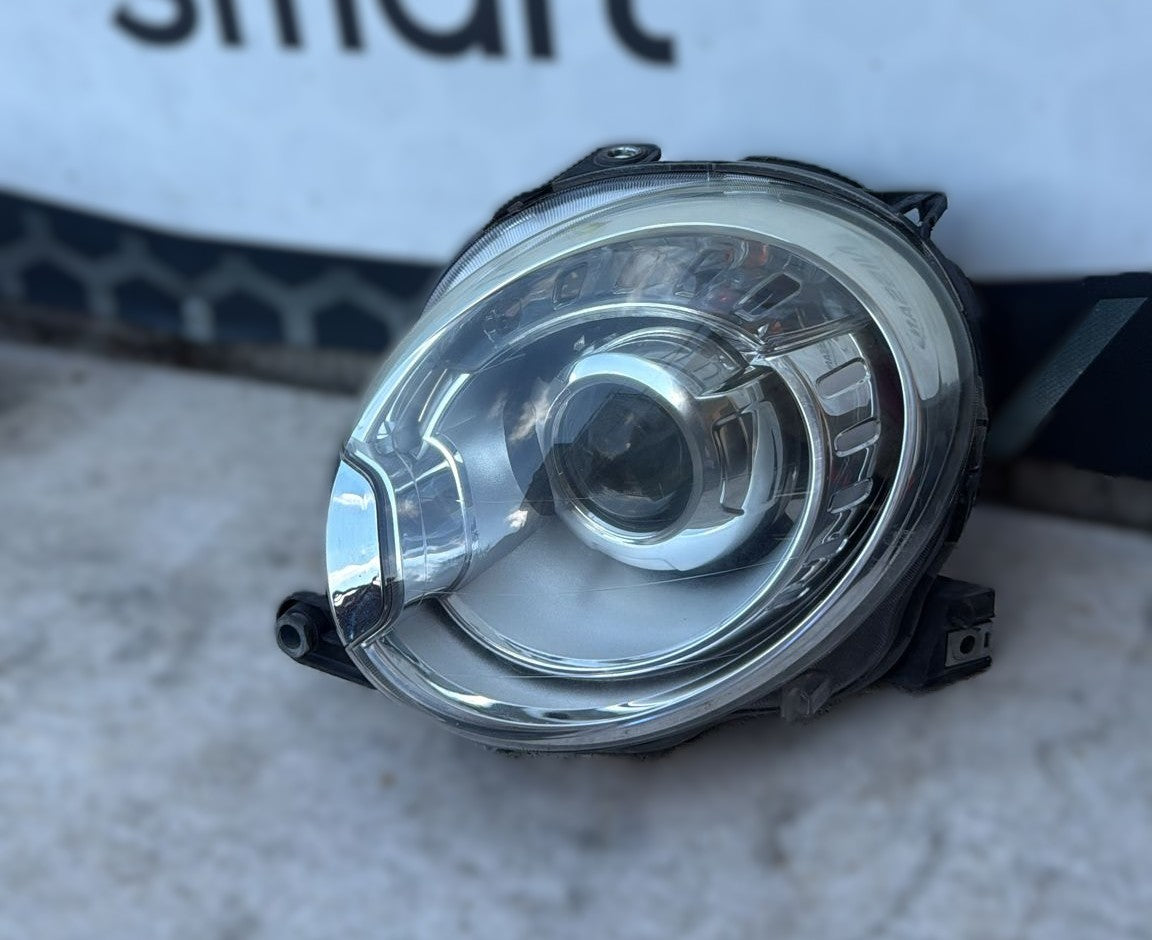FARO FANALE ANTERIORE SINISTRO XENON FIAT 500 ABARTH 2010 ORIGINALE USATO