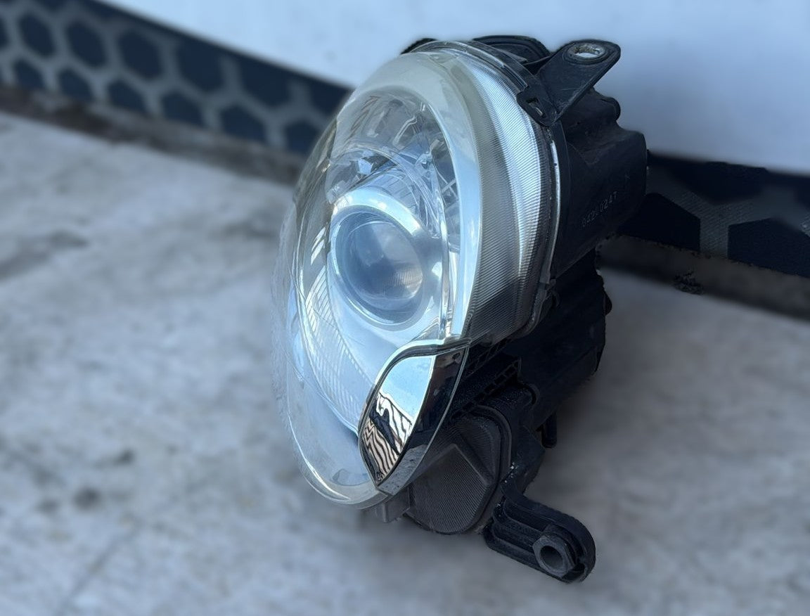 FARO FANALE ANTERIORE DESTRO XENON FIAT 500 ABARTH 2010 ORIGINALE USATO