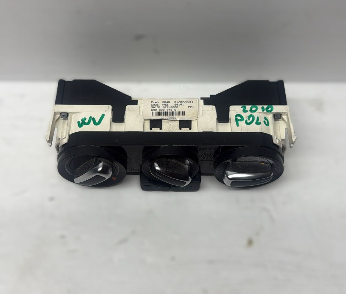 COMANDI CLIMA VOLKSWAGEN POLO (2009-2016) CODICE:6R0820045G