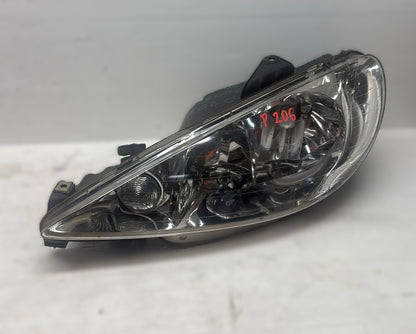 FARO FANALE ANTERIORE SINISTRO PEUGEOT 206 VAN 1.4 HDI CODICE:962866880
