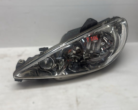FARO FANALE ANTERIORE SINISTRO PEUGEOT 206 VAN 1.4 HDI CODICE:962866880
