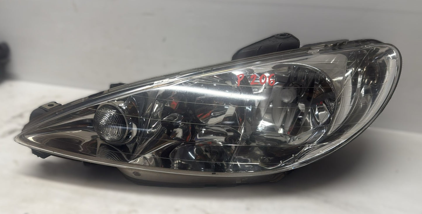 FARO FANALE ANTERIORE SINISTRO PEUGEOT 206 VAN 1.4 HDI CODICE:962866880