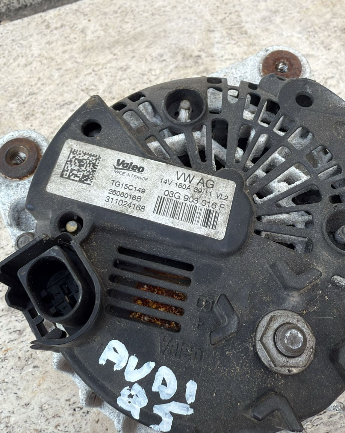 ALTERNATORE AUDI Q5 2.0 DIESEL 12V (DAL 2008)