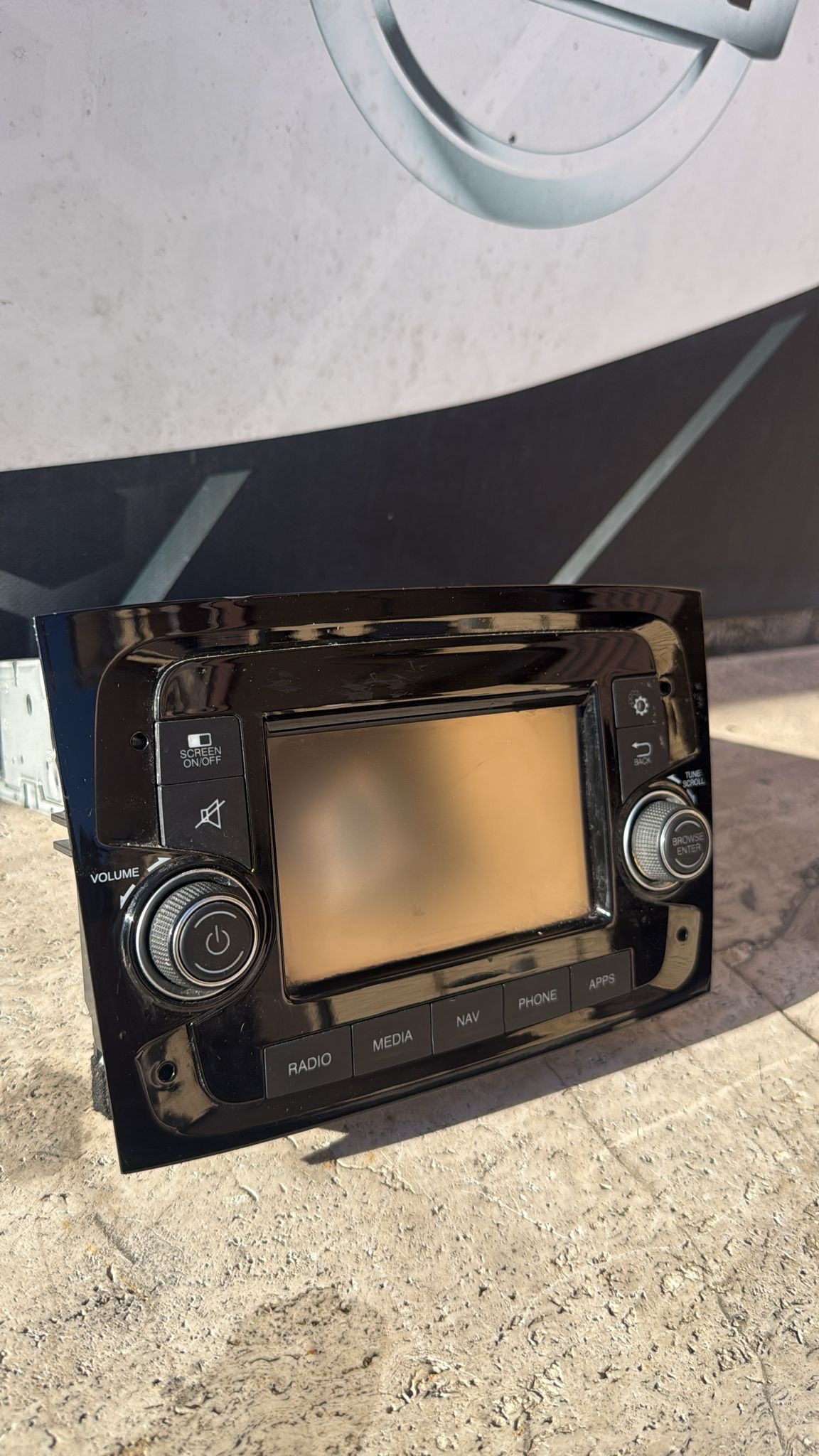 DISPLAY MONITOR LCD NAVIGATORE FIAT DUCATO 4/DOBLO 2017  10R-036626