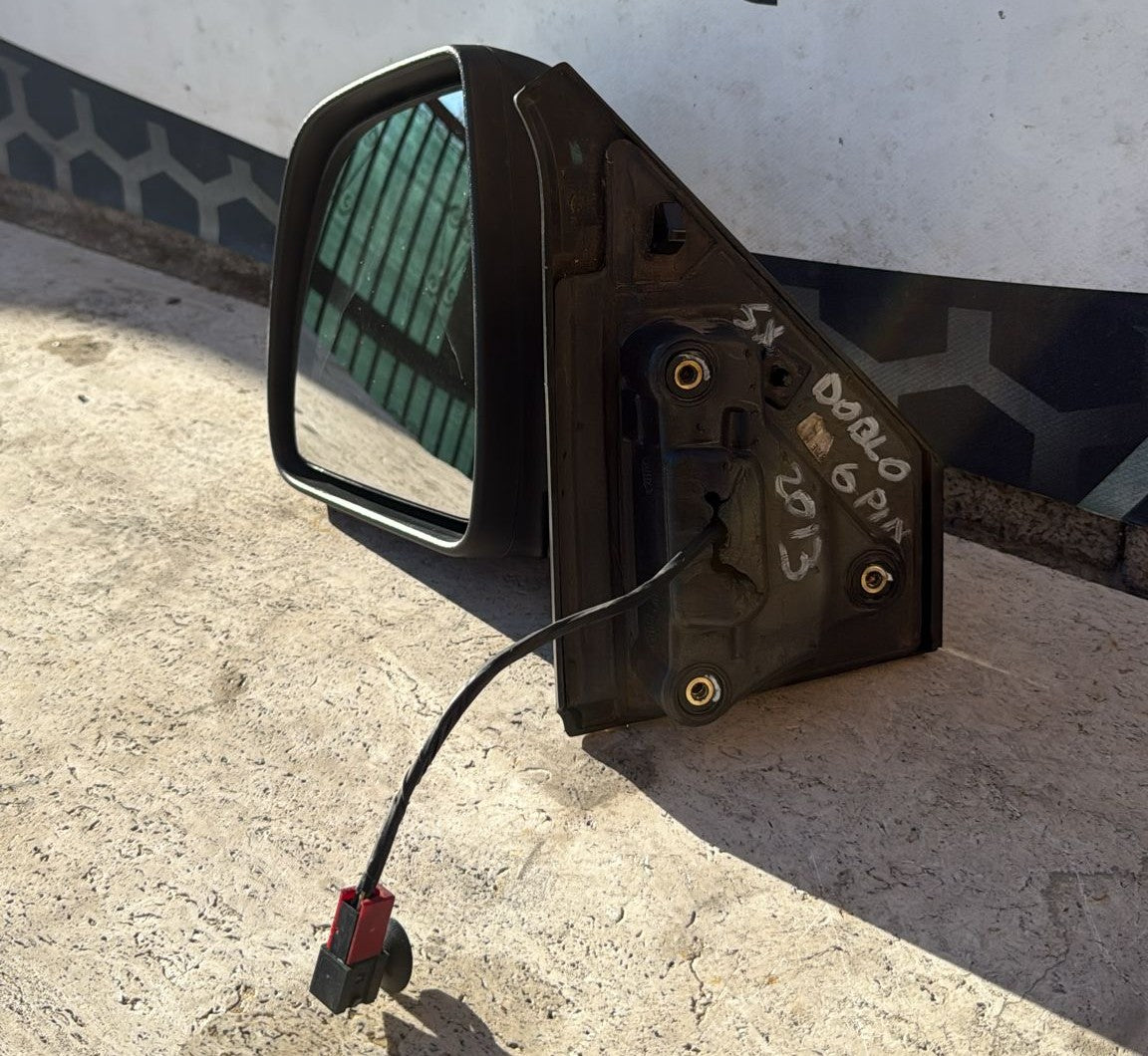SPECCHIETTO RETROVISORE SINISTRO FIAT DOBLO 2015 6 PIN