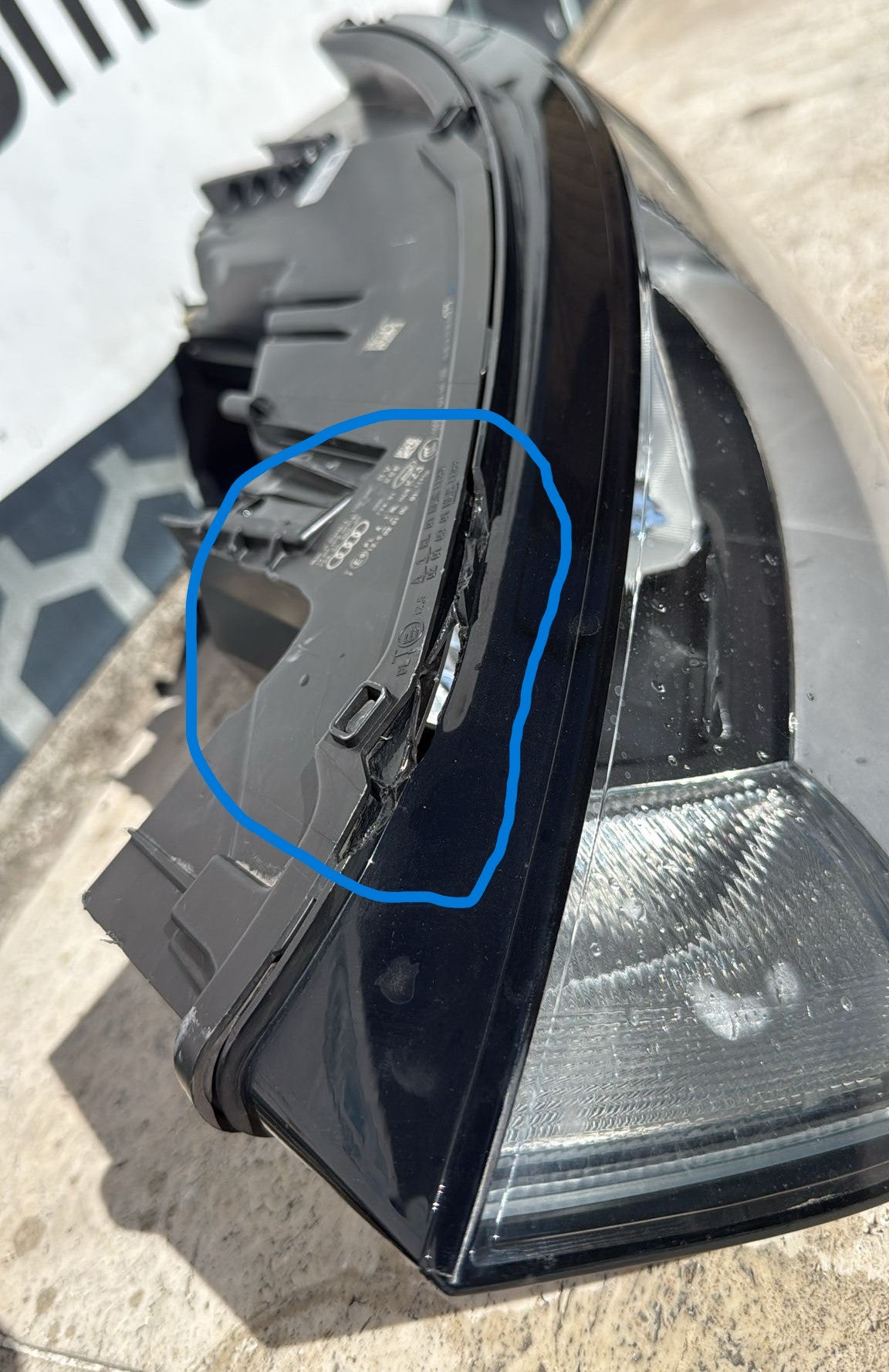 FARO FANALE ANTERIORE SINISTRO AUDI A1 (2010) COD:8XA941003