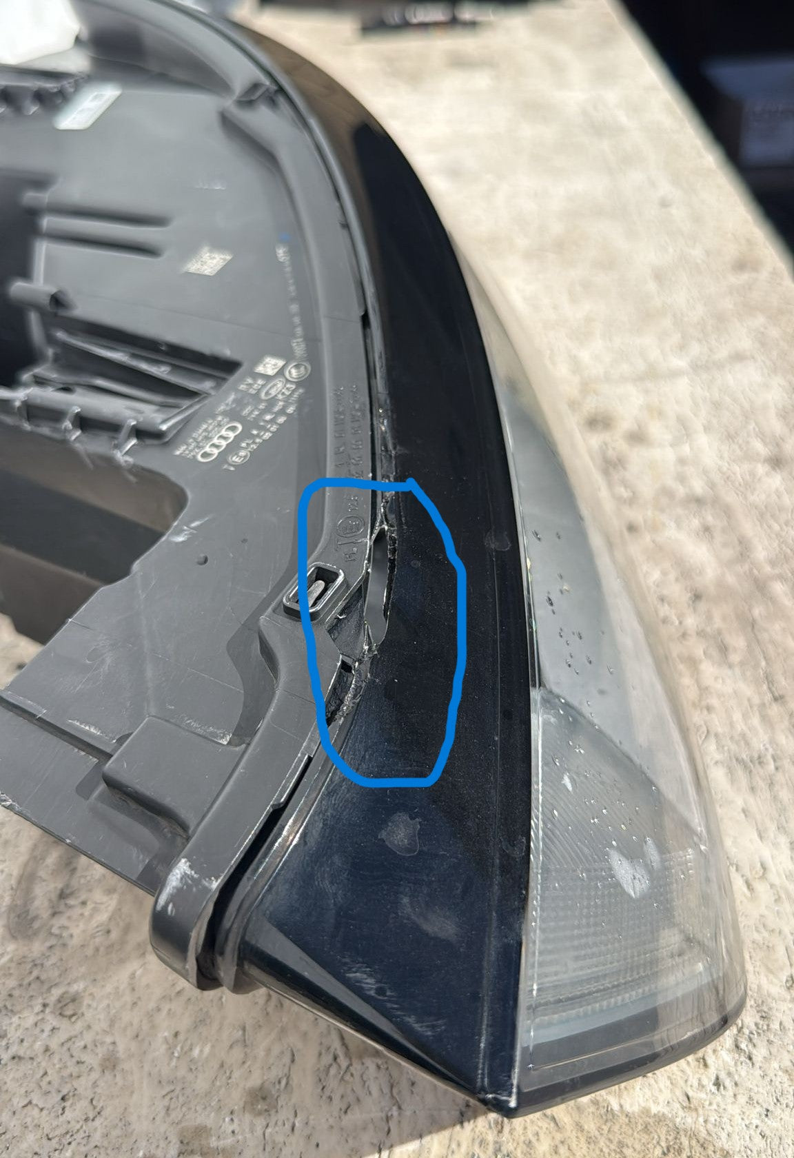 FARO FANALE ANTERIORE SINISTRO AUDI A1 (2010) COD:8XA941003