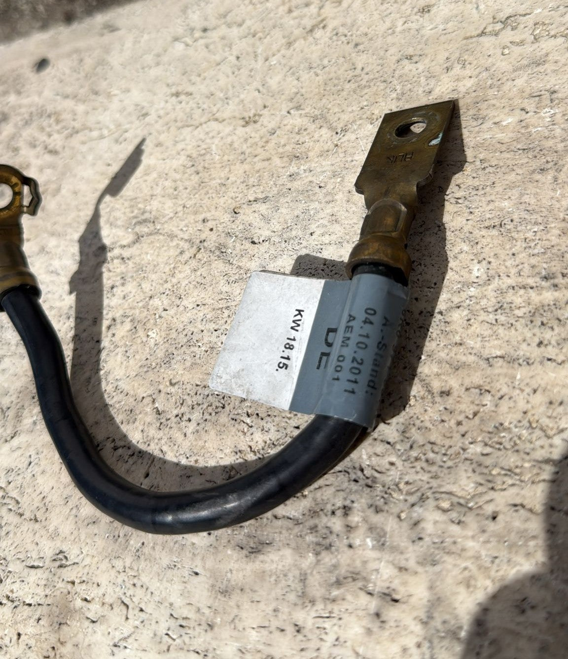 CAVO NEGATIVO BATTERIA AUDI A1 8X (2010) COD:6R0971537N