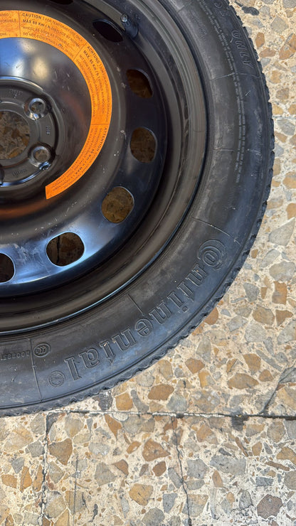 KIT COMPLETO RUOTINO DI SCORTA FIAT 500L MISURA:T135\70R16