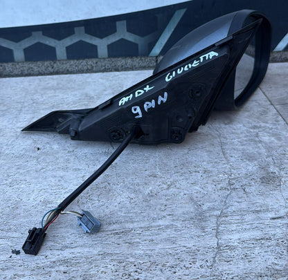 SPECCHIETTO RETROVISORE DESTRO ALFA ROMEO GIULIETTA(2012) 9 PIN (2 SPINOTTI)