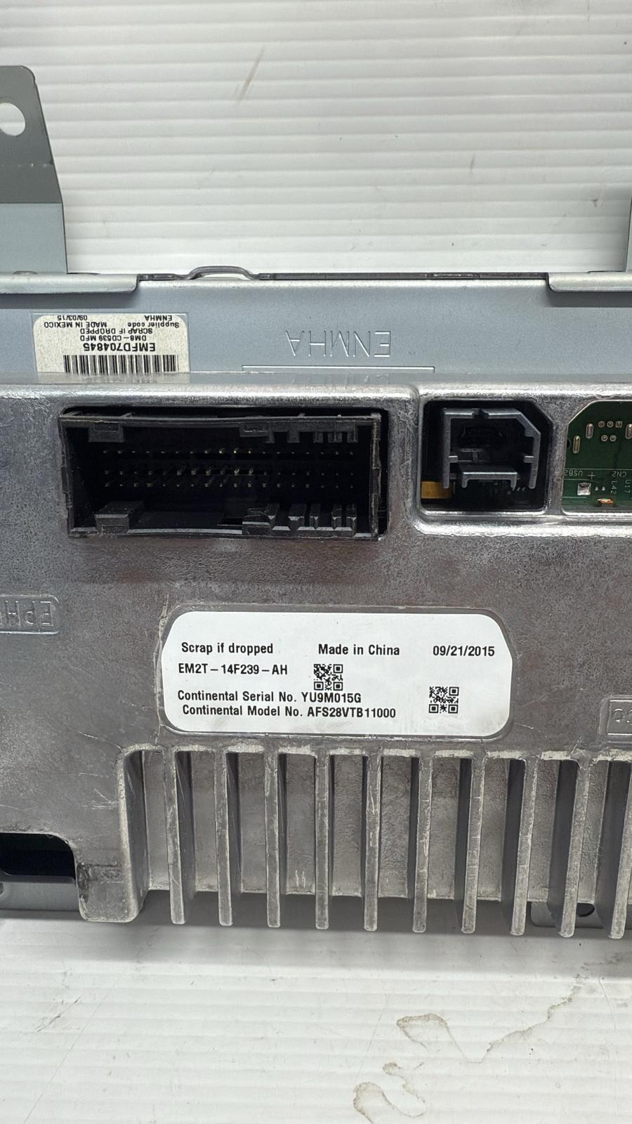 SCHERMO DISPLAY MULTIFUNZIONALE FORD S-MAX (2017) COD:EM2T14F239AH