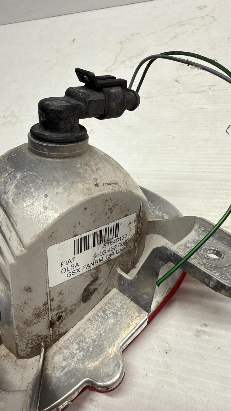 FANALE POSTERIORE RETROMARCIA DESTRO FIAT PANDA ORIGINALE COD:51848137