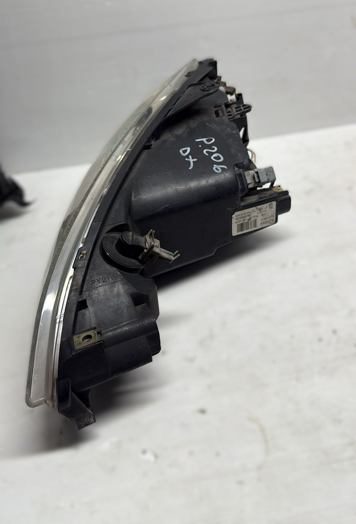 FARO FANALE ANTERIORE DESTRO PEUGEOT 206(1998-2012) COD:9628666780