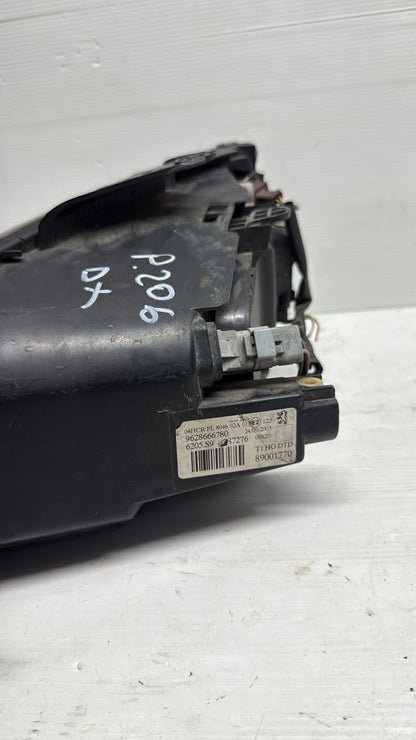 FARO FANALE ANTERIORE DESTRO PEUGEOT 206(1998-2012) COD:9628666780