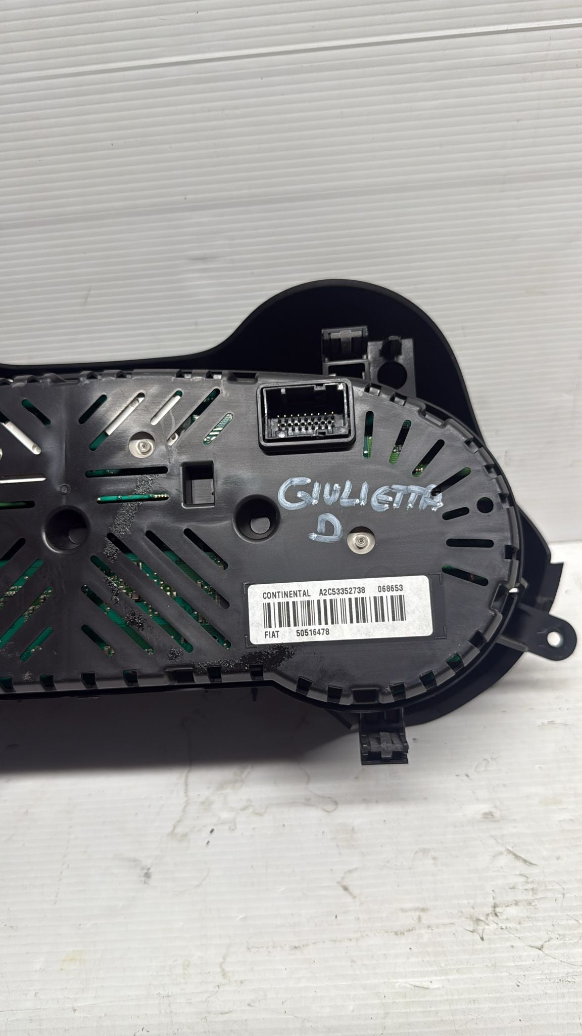 QUADRO STRUMENTI CONTACHILOMETRI ALFA ROMEO GIULIETTA 2015 DIESEL 50516478