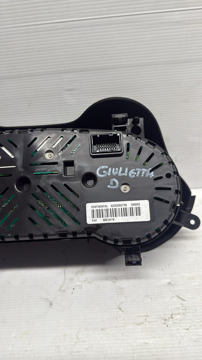 QUADRO STRUMENTI CONTACHILOMETRI ALFA ROMEO GIULIETTA 2015 DIESEL 50516478