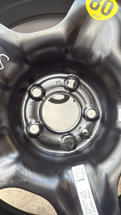 RUOTINO DI SCORTA GONFIABILE ALFA ROMEO STELVIO 195\75\18 COD: 6.00BX18H2